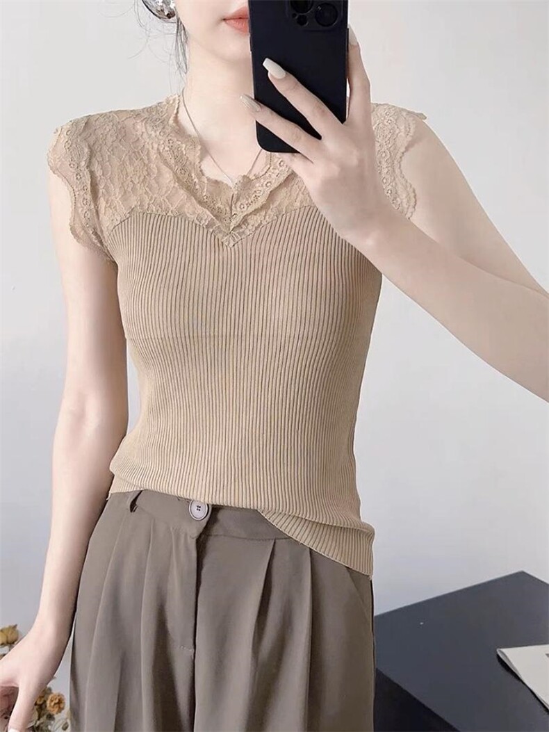 现货蕾丝背心，女装背心吊带，泰靡(2F)