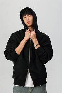 无影墙2025春装(现货)重磅460g高品质帽子结构卫衣开衫TTTB10-P85图片