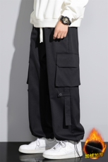 男士加绒加厚休闲户外保暖裤子JRK151-P55大码元，男装棉衣，星座209