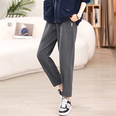2023春季新款韩版宽松显瘦休闲裤女，女装休闲裤，丽影随形
