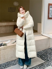 2025现货长款羽绒服210-3293-P370-4682025年冬季长款有帽不可拆，女装羽绒服，韩蜜菓