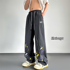 XZ616夏季新款百搭泼墨速干裤休闲长裤TY2498M-5XL特P30控58，男装休闲裤，星座512A（原616）