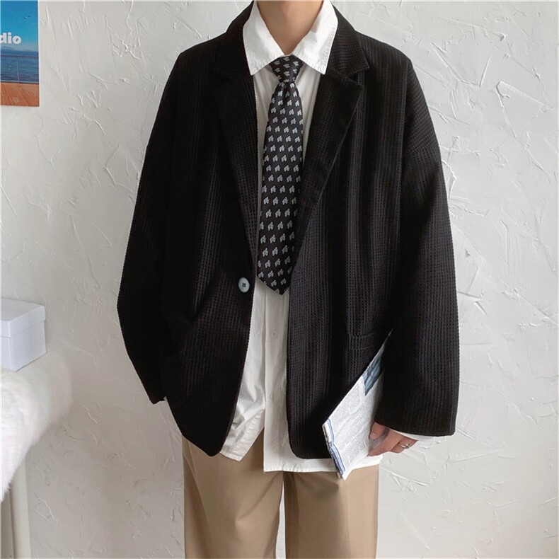 潮流帅气英伦质感休闲西服外套A338-1X28P70,男装西服,电商D325