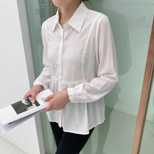 超逸世家4217意法2021新款秋季显瘦轻熟风小衫，其它，超逸世家