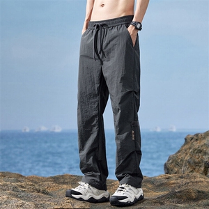 伞兵工装长裤男夏天户外机能宽松休闲百搭登山冲锋裤子Z9807B-P40图片