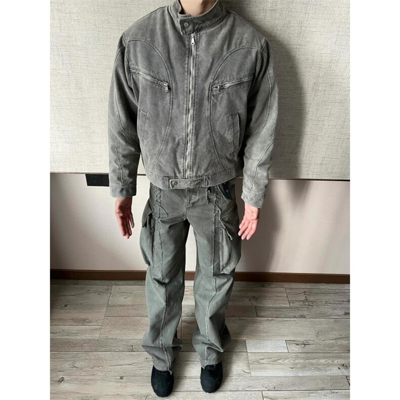 【有货】cleanfit短款哈灵顿外套男美式重工工装夹克JK04CC-特P78,男装夹克,星座1007（原301D）
