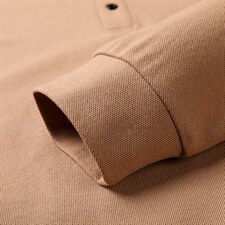 QLM77159男式秋季服装新款长袖T恤青年翻领四季打底体恤P63，男装T恤，电商B360