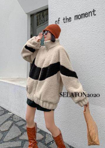 现货(加厚羊羔毛外套)，女装，雪蘭桐