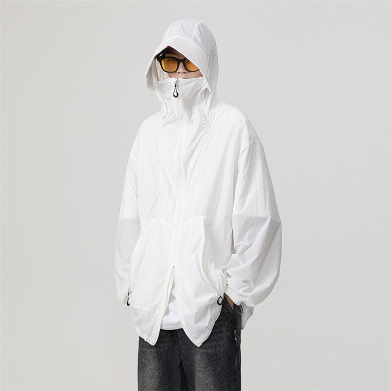 港风大码复古山系户外薄款男女连帽防晒服XZ213-JKFS001-P55控78,男装夹克,星座213