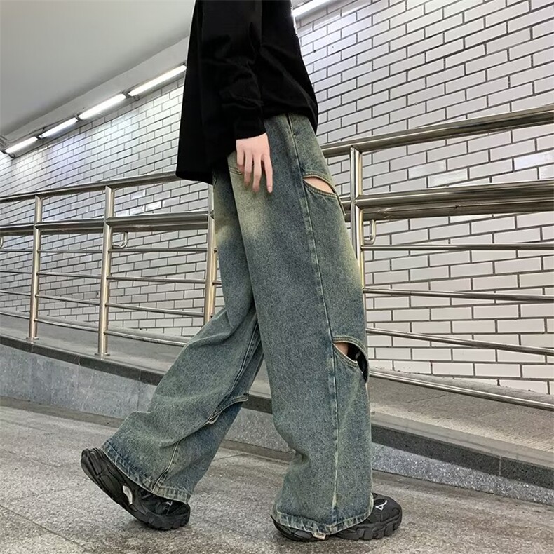 美式牛仔裤男款秋季长裤潮G3109P50,男装牛仔裤,星座1116-2