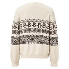 重磅秋冬装北极绒套头毛衣美式复古休闲慵懒风提花工艺针织衫外套，男装针织衫/毛衣，电商A486