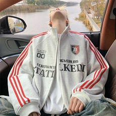 2025春节新款男士潮牌开衫卫衣百搭学生外套WY09特P68，男装卫衣，电商B220