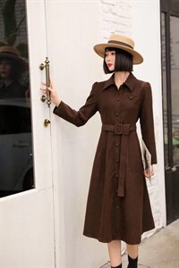 风衣裙,女装风衣,博内歌特