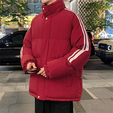 秋冬季约会棉服情侣款潮流加厚外套男女MY4602-P75，男装棉衣，星座1204