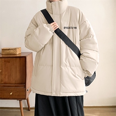 棉衣男冬季新款港风宽松立领羽绒棉加厚棉服MF600-P58(现货，男装棉衣，星座214-3