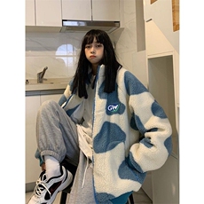 2025年新款秋冬季百搭盐系服男女ins潮外套，女装短外套，星座1210-1