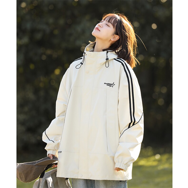 815A-JK92762-P70特美式百搭男女同款外套秋装冲锋衣休闲夹克，男装夹克，星座815A