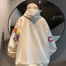 2025春季新款港风外景大码菠萝格印花卫衣M-5XHW24873-特P50，男装卫衣，电商A022