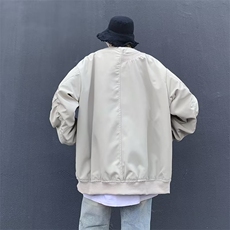 棒球服外套男女春季美式vintage潮牌复古宽松飞行员夹克HJ488-P65，男装夹克，星座1008-1