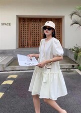 夏季新款连衣裙，女装连衣裙，果默