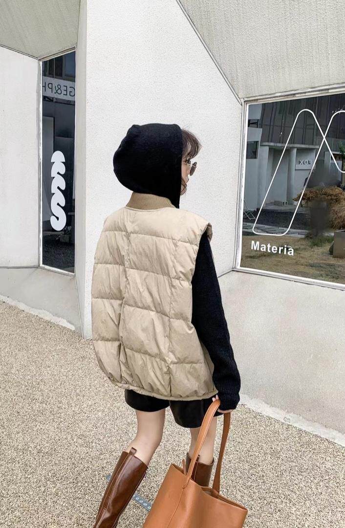 爱美欧，现货，羽绒服马甲，女装羽绒服，爱美欧