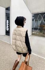 爱美欧，现货，羽绒服马甲，女装羽绒服，爱美欧