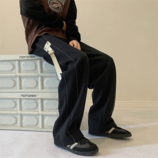 B266-Z201-P60控7823秋季新款宽松美式复古oldschool休闲长裤，男装休闲裤，星座B257-1