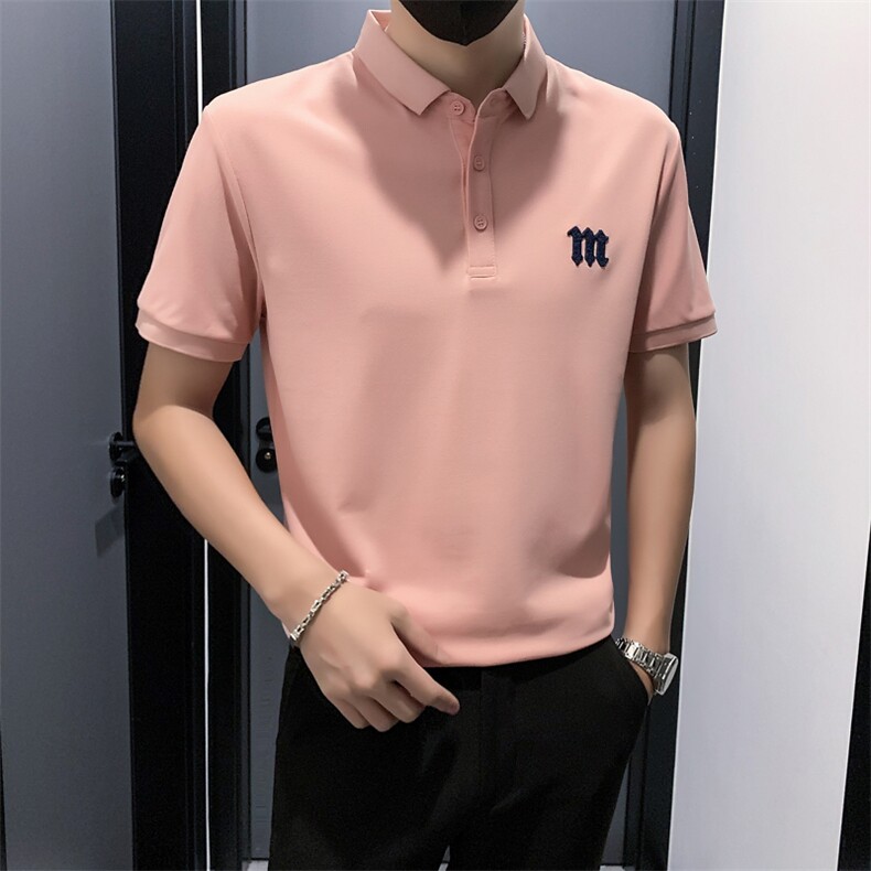B340-PL89322023夏季新款短袖POLO衫男T恤保罗衫特P48控价68,男装Polo衫,电商B340