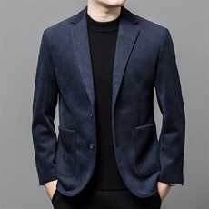Y25907钱塘2020-2时尚休闲百搭简约中青年男士秋装西服外套P165，男装西服，钱塘207-2