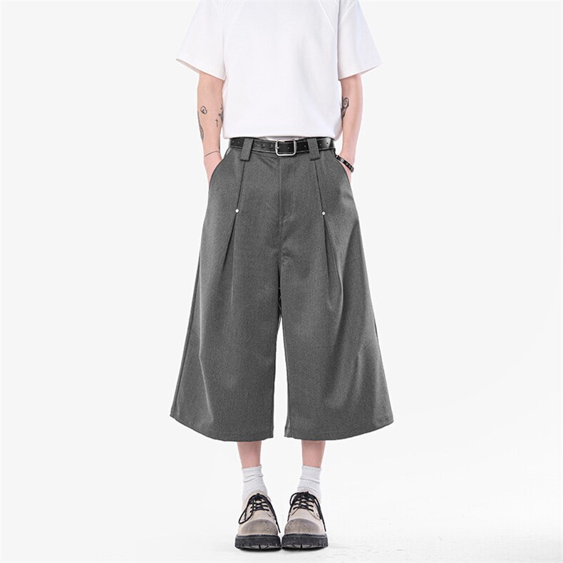 KG8727-P65-X88-成分：80涤纶20人造棉-七分裤,男装休闲裤,电商A310
