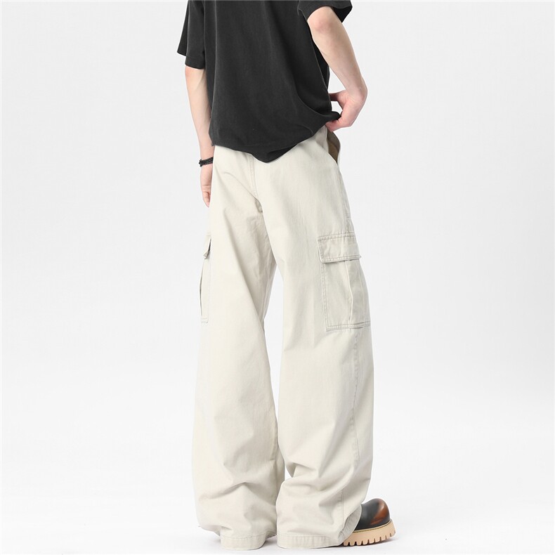 XT039现货重磅拼接立体工装休闲裤(P65X98)4图片