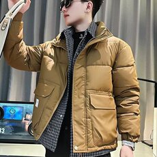 1506-1/MY181/P79羽绒棉服男款冬季网红痞帅外套冬装男士棉衣，男装棉衣，星座1506-1