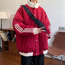 ！2025冬季新款男士撞色潮牌棉衣百搭情侣棉服外套MY200特P70，男装棉衣，电商B220