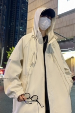 JK6808-P83春季大码工装连帽夹克冲锋衣外套控138，男装夹克，星座109