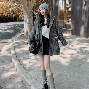 【现货】休闲连帽毛呢大衣2271-P135-K238图片