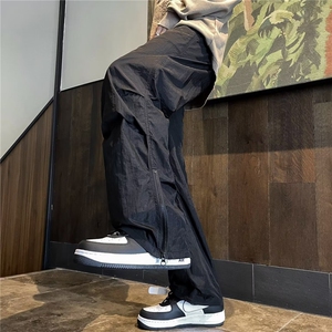 机能风冲锋裤子男露营风徒步伞兵裤山系户外防风工装裤K4372-P35图片