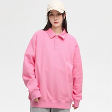 秋季新品时尚百搭衬衫纯色翻领卫衣男女同款EY3670-P60，男装衬衫，电商B306