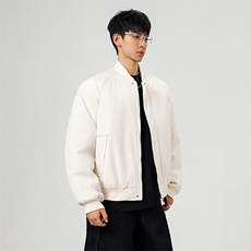 冬季clean纯色棒球服领棉服加厚短款棉衣HZ8815-特P68不议价，男装棉衣，星座610B-1