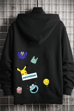 KS21079-P38加绒款-P43连帽开衫卫衣男运动外套大码班服网格，男装卫衣，电商A040A