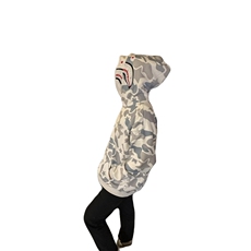 美式高鲨鱼拉链刺绣卫衣男女同款情侣春秋薄款hiphop原创连，男装卫衣，星座505-2（原电商A260-1)