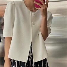 短袖小款外套，其它，POHIO葆伊