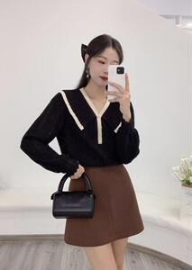 初冬百搭小衫图片