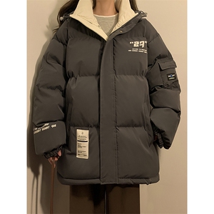 冬季宽松/连帽休闲外套潮加厚棉衣XZ102B-1M2686-P125图片