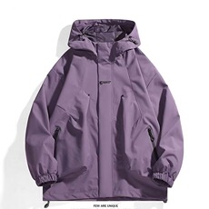 冲锋衣外套男秋季2025新款户外登山服潮牌休闲工装夹克W6621-P47，男装夹克，星座412-1