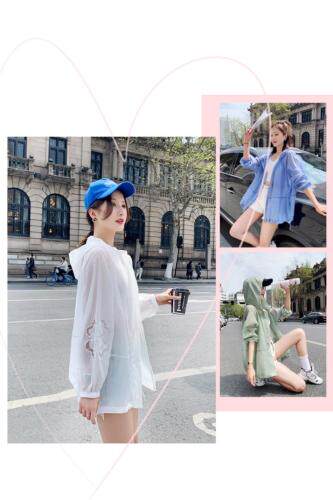 防晒衣，女装，红嘴鸥