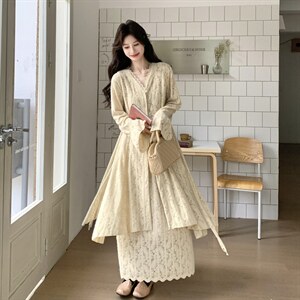 春装新款 套装连衣裙大气两件套2C153-8952-P185K298图片