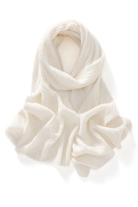 高品质羊绒围巾 秋冬必备保暖单品 简约设计 柔软舒适图片