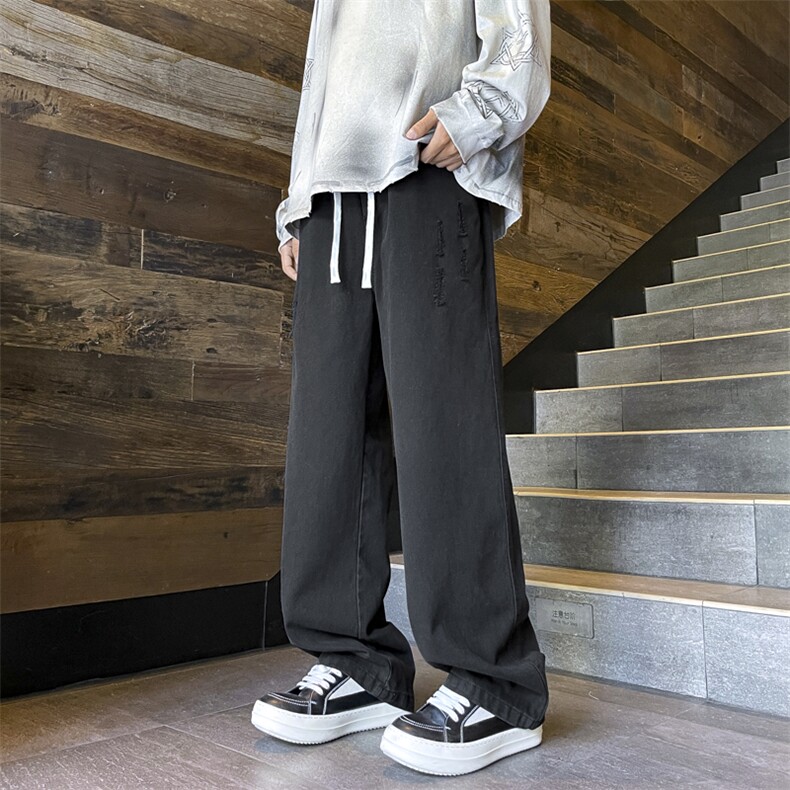 秋季港风美式新款牛仔裤810特批38，男装牛仔裤，星座215-2（原311A-2）