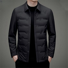 棉衣男冬季保暖防寒高品质翻领加厚棉服外套S2210，男装棉衣，星座310B-3