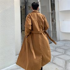 2020冬款毛呢大衣长款呢大衣男韩版长款拉风休闲呢大衣D271P125，男装毛呢大衣，星座312B-1